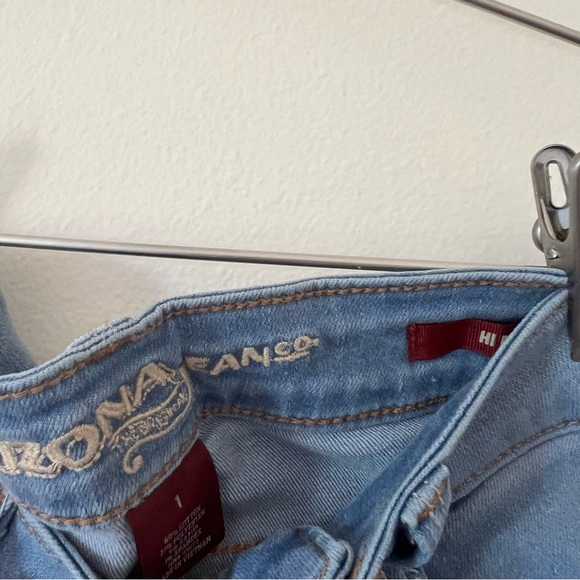 Y2K Vintage Arizona Jean Company High Rise Baby Blue Jeans - Picture 5 of 8